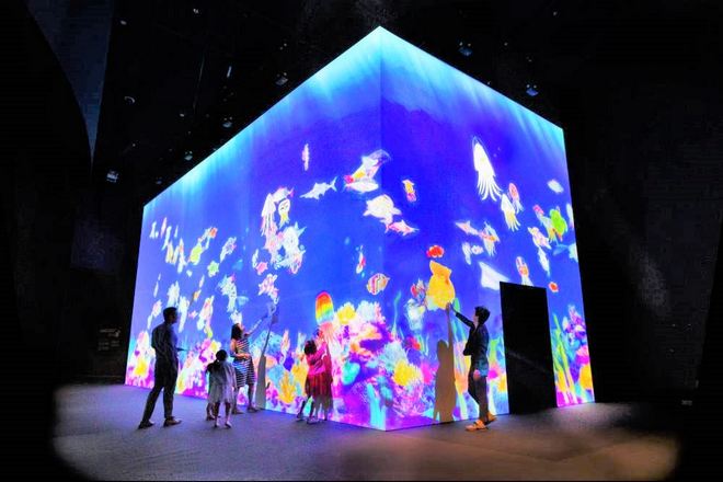 藝術科學博物館「超躍未來」沉浸式展覽