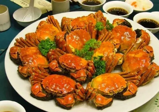 清遠麻雞+金秋大閘蟹(每人一隻約3両重大閘蟹)