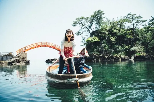 佐渡島~木盆舟體驗