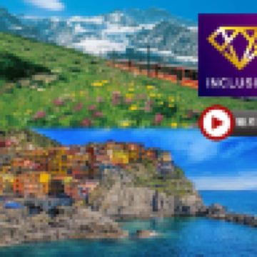 意大利+瑞士 雙列車11天團 【優遊全包】~乘伯爾尼納列車/黃金列車/齒軌火車登少女峰、歐洲最大萊茵河瀑布、世界文化遺產五漁村、建築奇蹟比薩、傳統黑醋地摩德納品醋、著名冰川科莫湖、餐食全包/無自費項目