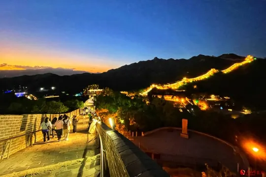 夜遊八達嶺長城