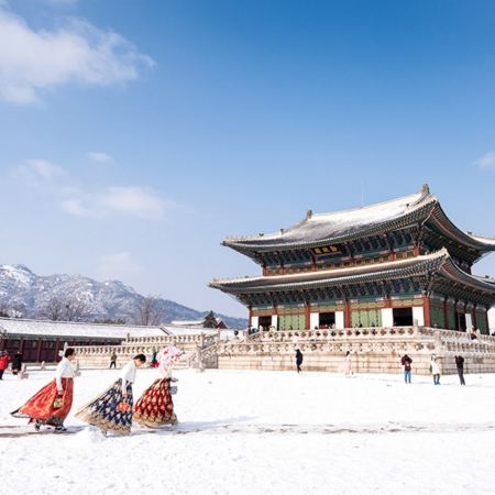 高城+束草+首爾6天冬日賞景之旅  ※【雙重蟹宴】無限量任食東海名物紅蟹【藍絲帶認證食府】DeoDeo醬油蟹放題 ※束草+金浦Marina Bay、尺山天然溫泉體驗、華蓋山單軌車+天空步道展望台