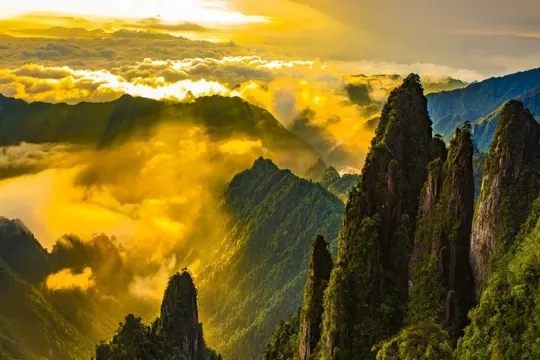 莽山五指峰景區