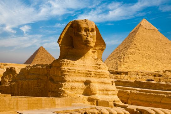 獅身人面像及金字塔