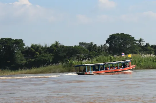 金三角～包乘長尾船遊湄公河