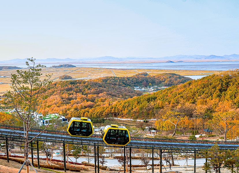 華蓋山單軌車 秋