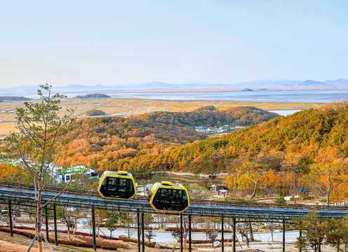 華蓋山單軌車 秋