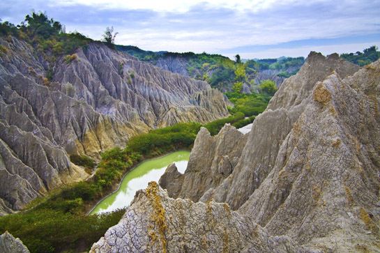 月世界地景公園
