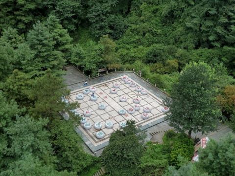蒼山地質公園玲瓏棋盤