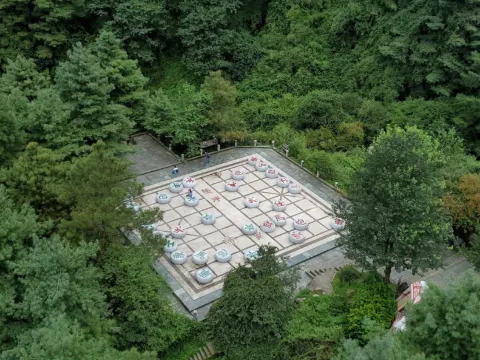 蒼山地質公園玲瓏棋盤