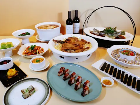 火焰蜜汁叉燒+龍蝦湯泡飯（位上）