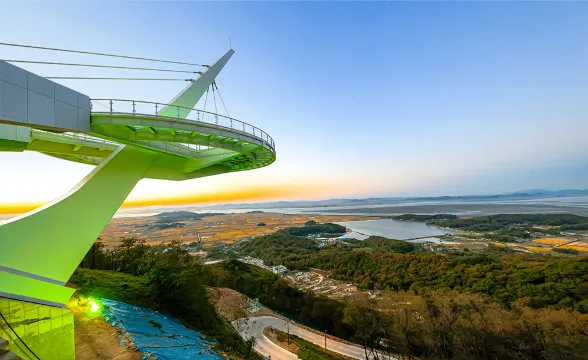 華蓋山天空步道展望臺