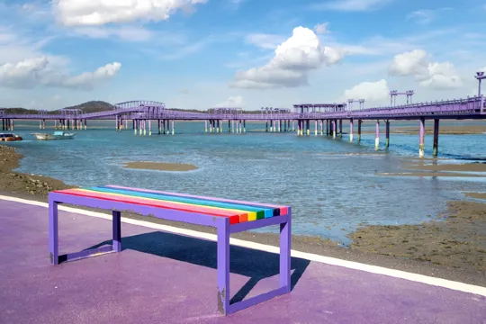 紫色系隱世小島