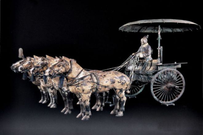 秦始皇兵馬俑博物館-一號車（立車）