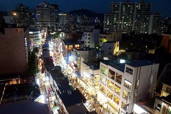 潮遊弘大購物區