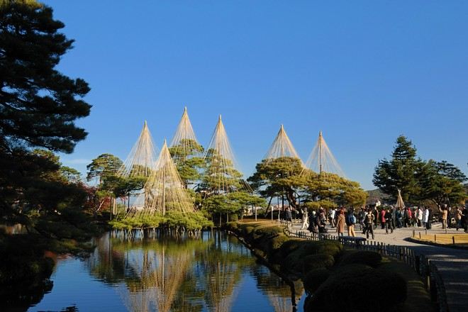 金澤兼六園夏天