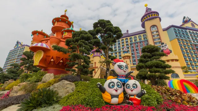 熊貓主題親子酒店