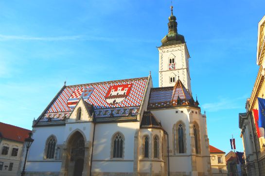 扎格勒布 - 聖馬可教堂