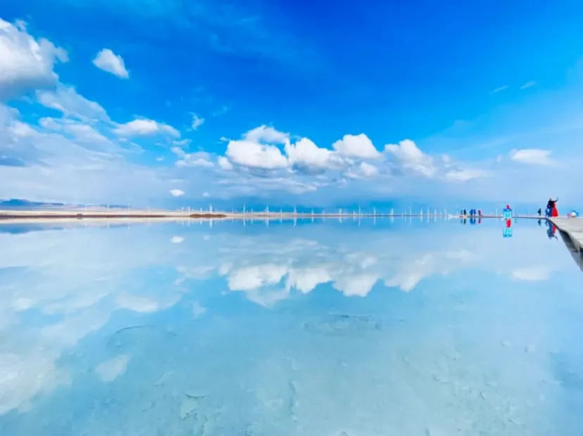 茶卡鹽湖