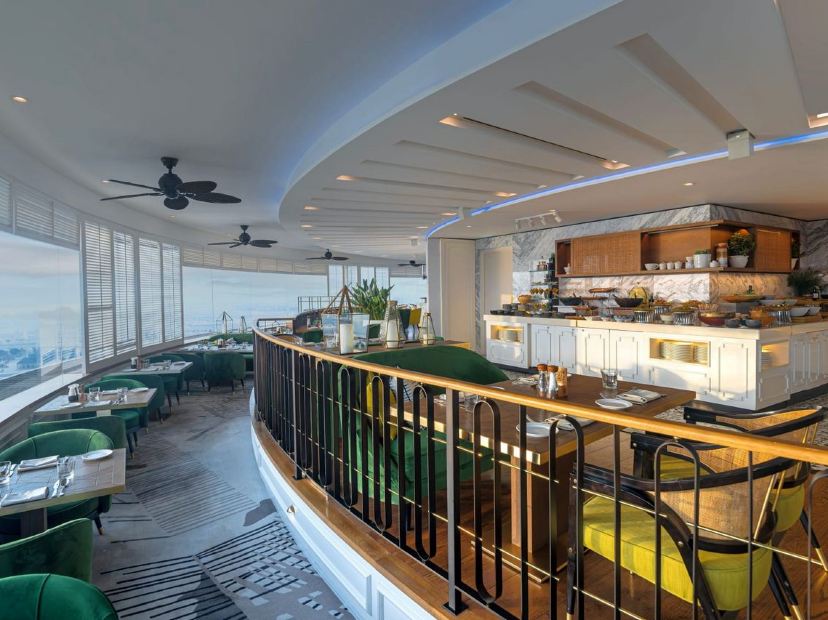 旋轉餐廳【Al Dawaar】自助餐