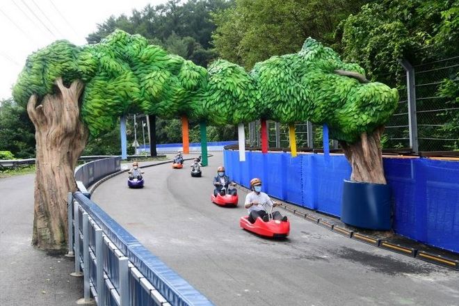 橫城斜坡滑車單次體驗