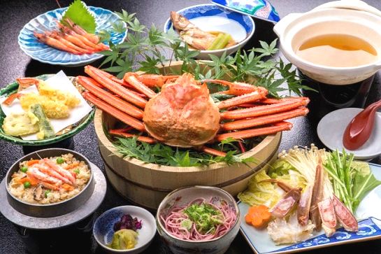 本松葉蟹會席料理