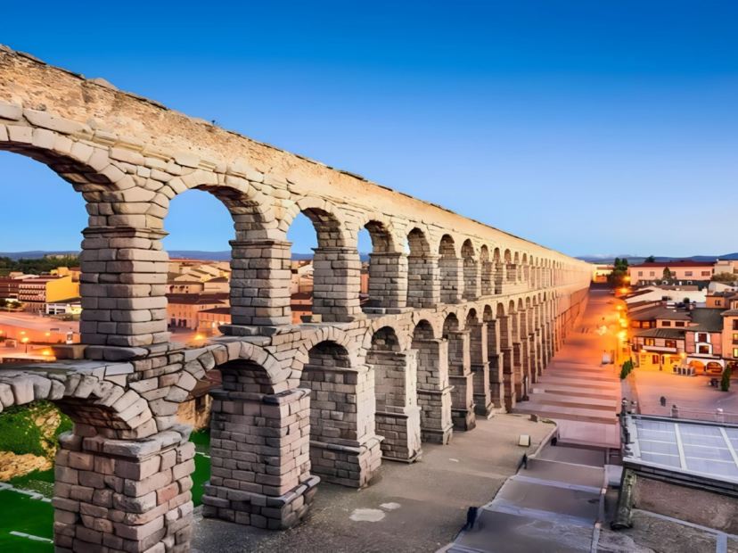 塞哥維亞古城~古羅馬水道橋