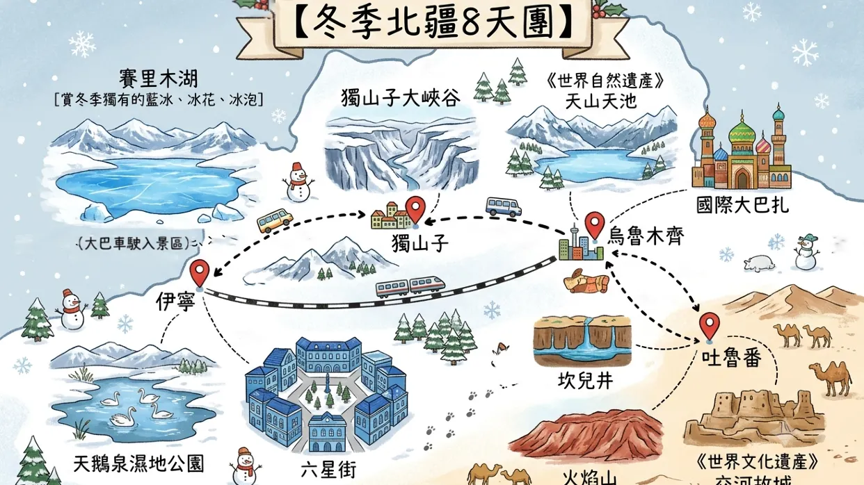 行程示意圖