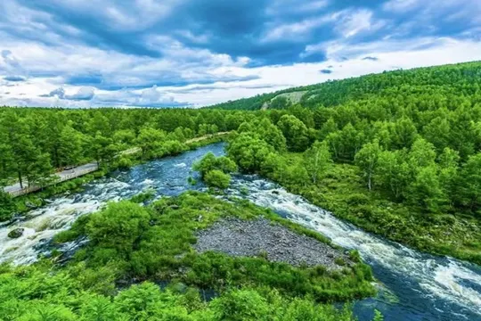 阿爾山國家森林公園-三潭峽