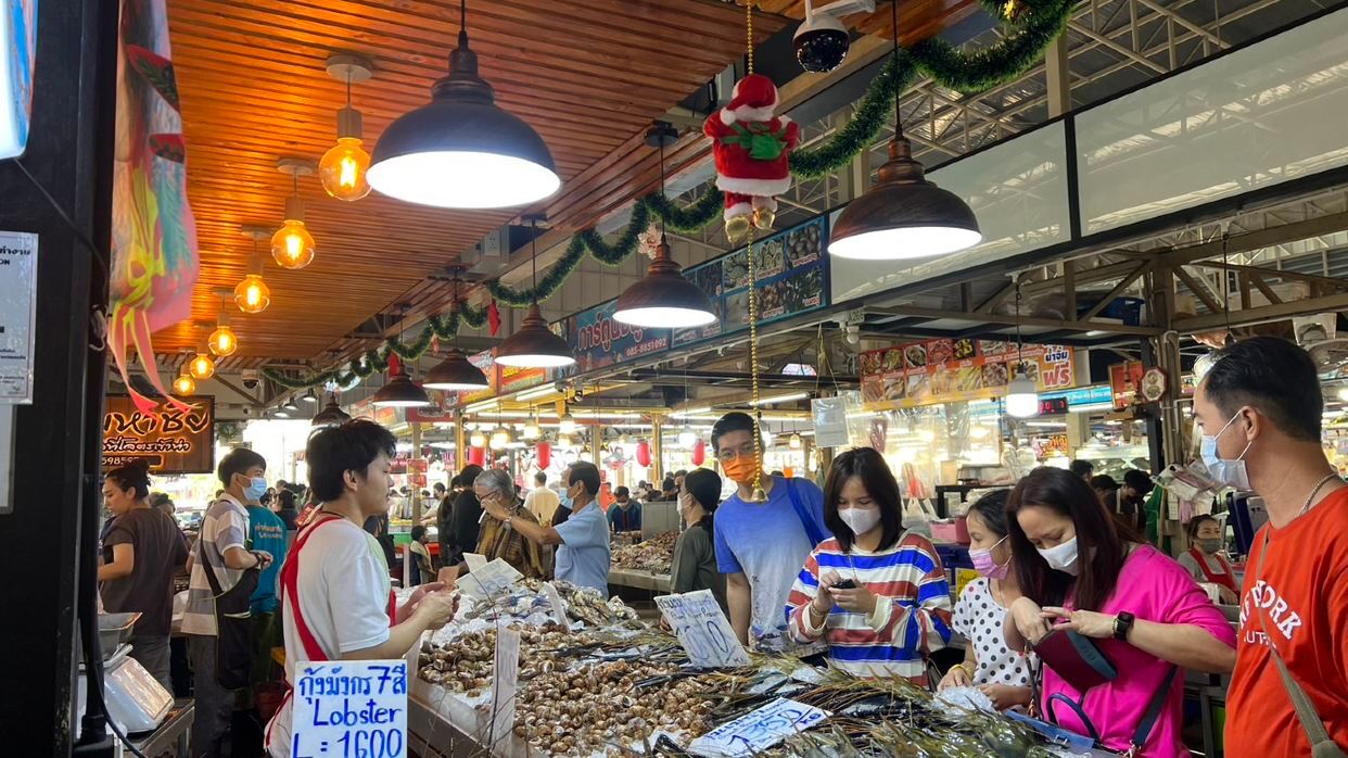 吞武里海鮮市場