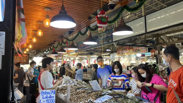 吞武里海鮮市場