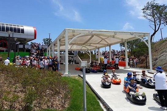 江華島LUGE斜坡滑車體驗