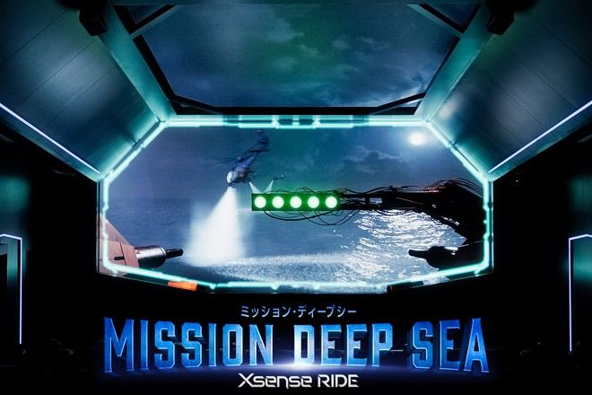 MISSION DEEP SEA Xsense RIDE 4D自由落體體驗