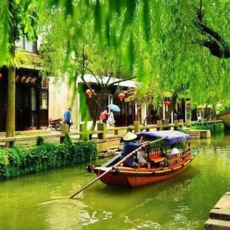 《樂遊佛山》【(位上)至尊海皇濃湯花膠翅(保證每位足3兩翅)+(位上)經典粵式孖寶宴】【羊肚菌響螺片深海龍躉蠔門冬瓜盅】入住禪城安喜曼酒店(創意產業園店) 嶺南新天地、逢簡水鄉 佛山美食純玩2天團