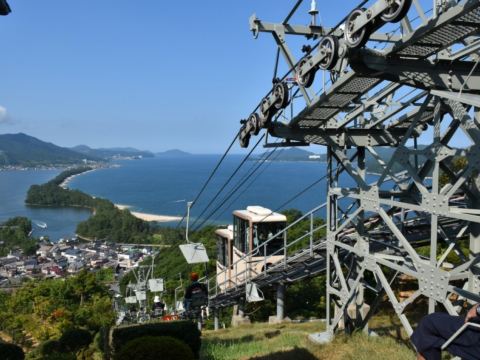 天橋立吊椅及單軌電車