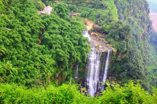 蜀南竹海-七彩飛瀑