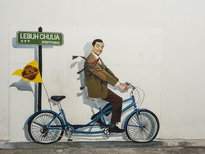 檳城特色壁畫彩繪街