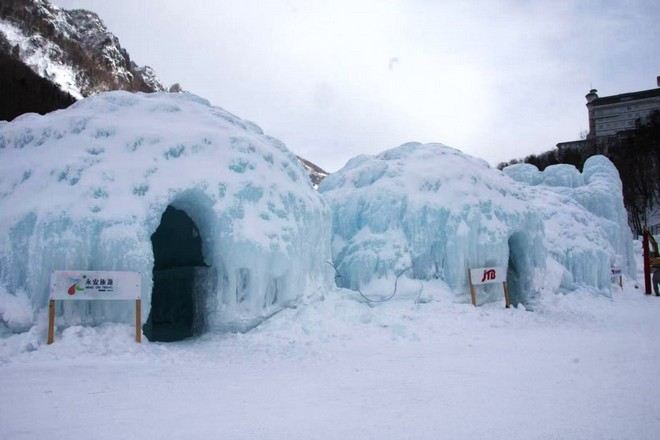 層雲峽冰瀑祭~永安專享Ice Dome