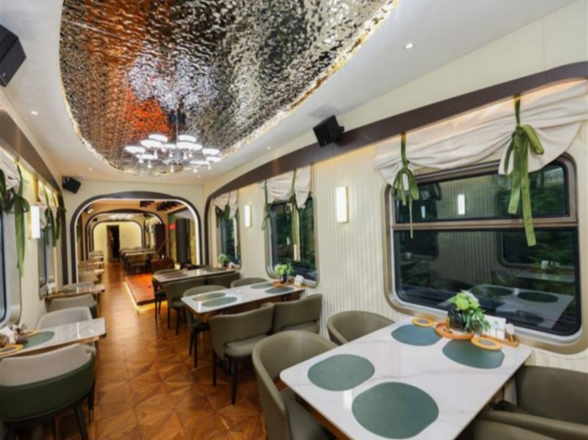 林都號專列-餐廳車廂