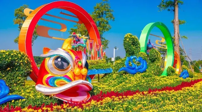 中山小欖菊展盛會