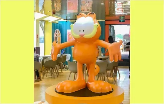 加菲貓主題遊船