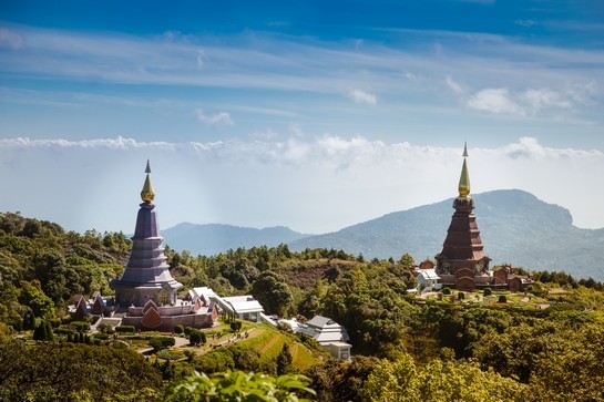 Naphamethinidon and Naphaphonphumisiri Pagoda_九世皇國王皇后紀念塔