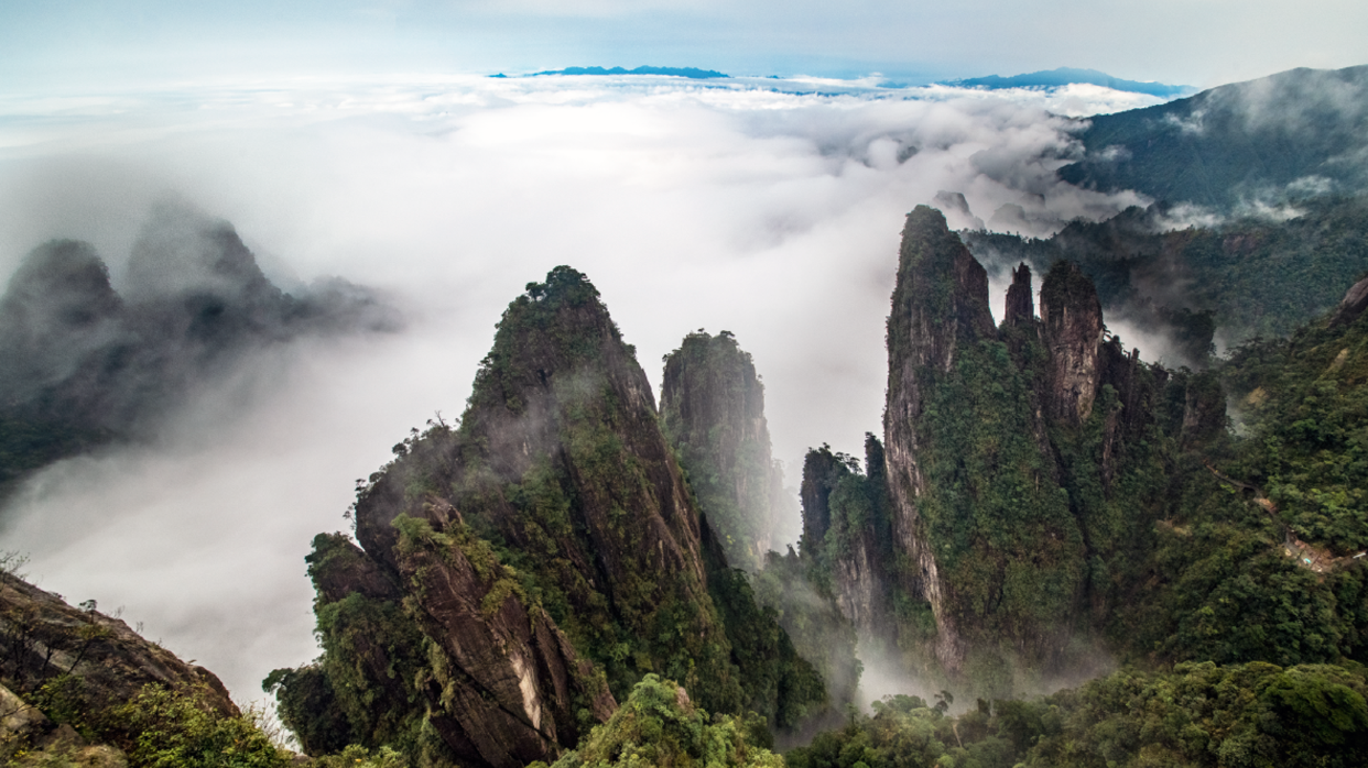 莽山．五指峰景區