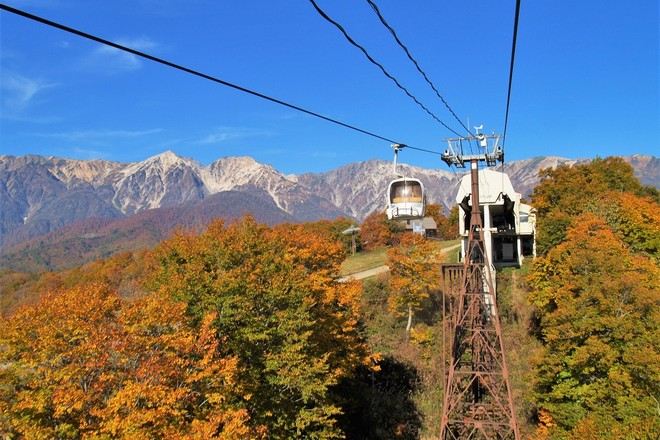 白馬岩岳山頂展望台