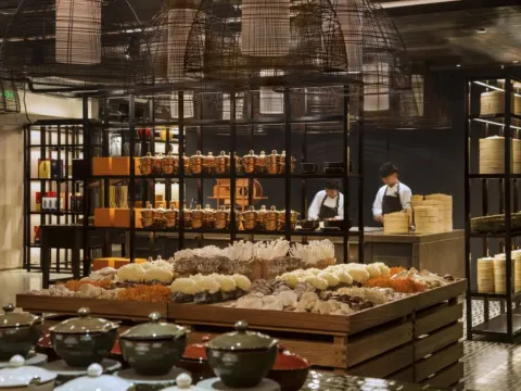 成都群光君悅酒店內8號火鍋餐廳