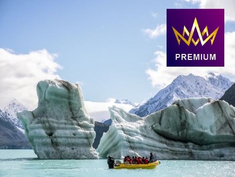 【12-2月新西蘭南北島】尋找屬於「您」的100%純淨夏日新西蘭9天之旅  乘坐塔斯曼冰川船及於新西蘭澄澈明淨的暗黑天空觀星/安排乘坐過百年蒸汽船及於瓦爾特峰高原牧場/前往著名懷托摩鐘乳石及螢火蟲洞