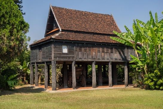 Old traditional Thai style house, Lampang_喃邦百年高腳屋