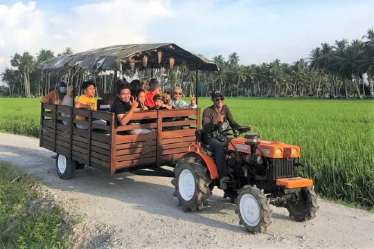 甘榜阿貢_乘坐甘榜遊園車