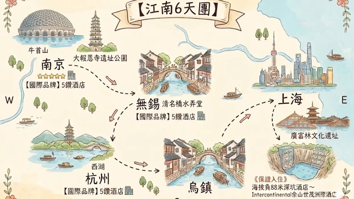 行程示意圖
