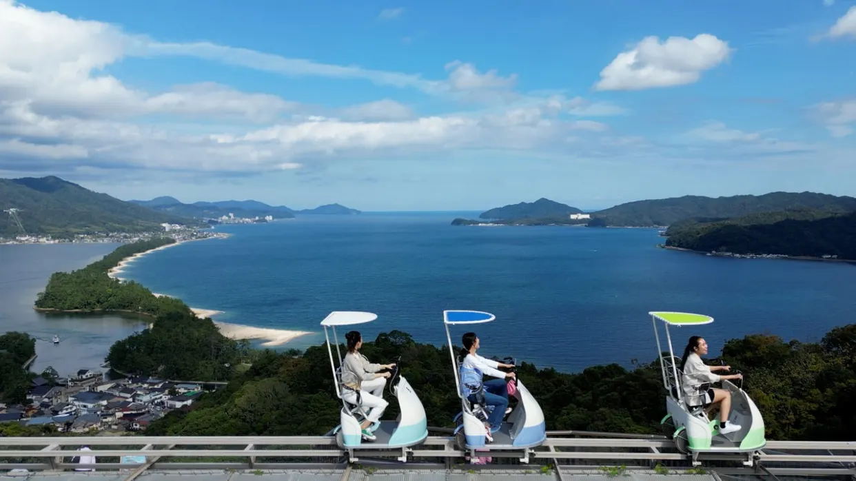 天橋立空中單車